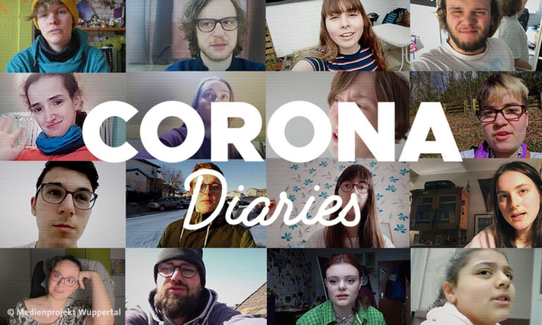 Mitwirkende bei Corona Diaries (Foto: Medienprojekt Wuppertal)