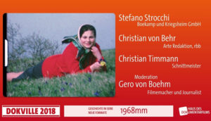 DOKVILLE 2018: Plakat zu "1968mm" (© HDF)