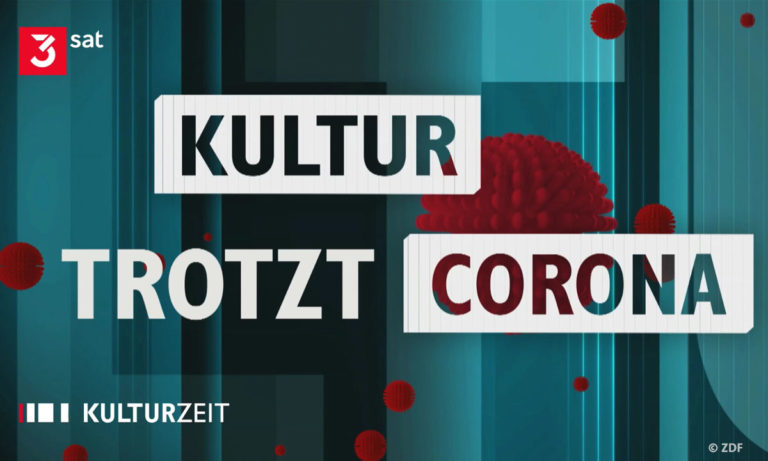 Logo 3sat "Kultur trotz(t) Corona" (© ZDF)