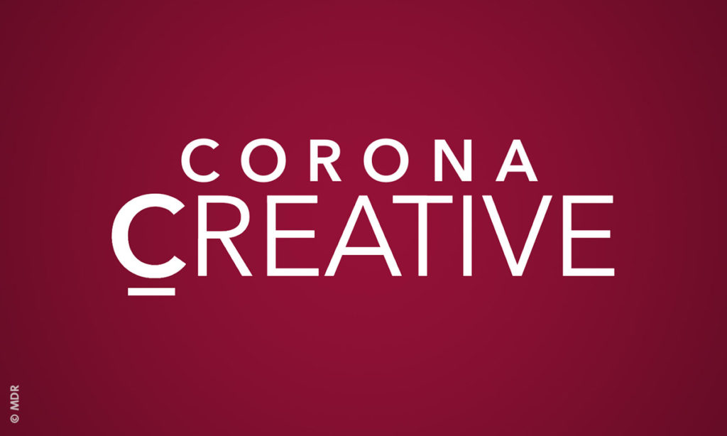 Logo der MDR-Aktion "Corona Creative" (© MDR)