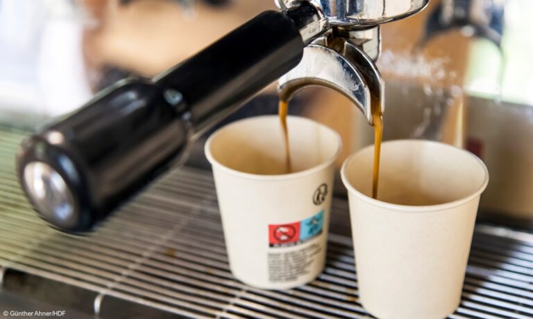 Auch bei DOKVILLE 2023 gab es leckeren Kaffee