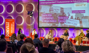 DOKVILLE Produzentinnen-Panel in Kooperation mit WIFTG (Foto: Günther Ahner/HDF)