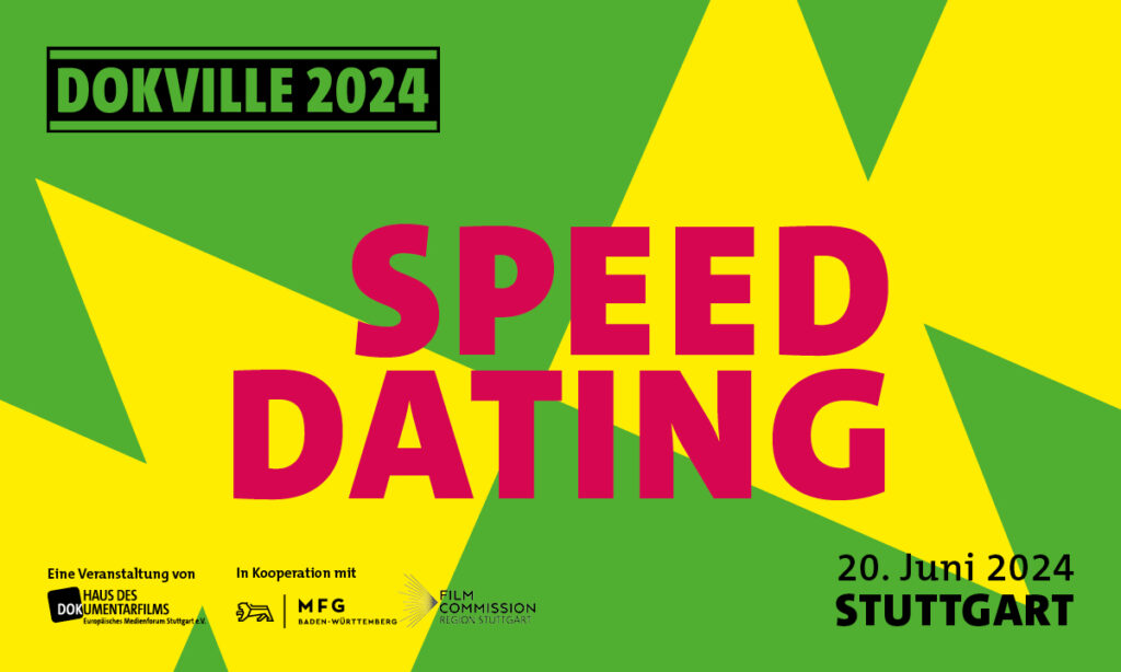 Hauptvisual DOKVILLE Speed-Dating 2024